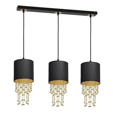 Kattokruunu narulla ALMERIA 3xE27/60W/230V