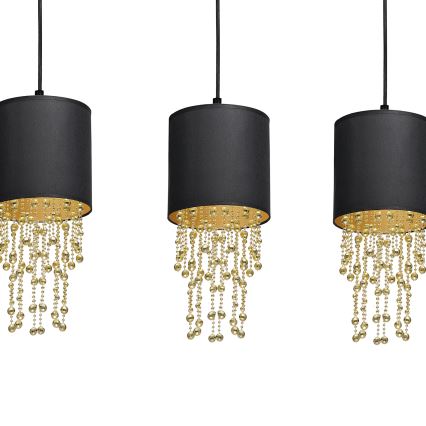 Kattokruunu narulla ALMERIA 3xE27/60W/230V