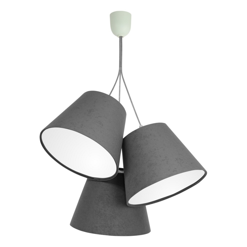 Kattokruunu narulla AMBROSIA 3xE27/60W/230V