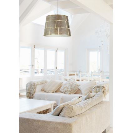 Kattokruunu narulla AMERICANO 1xE27/60W/230V