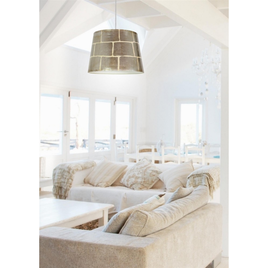 Kattokruunu narulla AMERICANO 1xE27/60W/230V