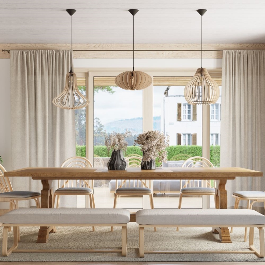 Kattokruunu narulla APRILLA 1xE27/60W/230V