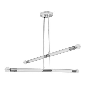 Kattokruunu narulla BASTONE WHITE 4xE14/40W/230V