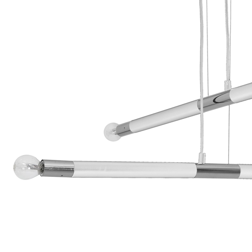 Kattokruunu narulla BASTONE WHITE 4xE14/40W/230V