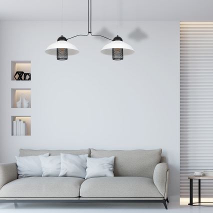 Kattokruunu narulla BJORN 2xE27/60W/230V