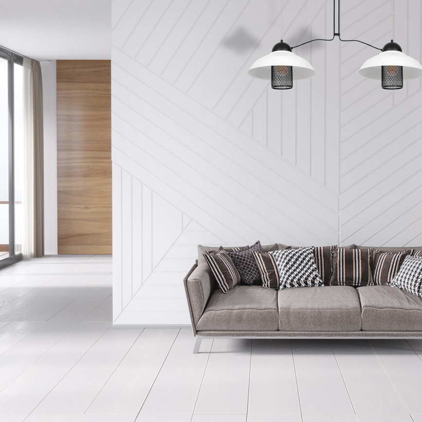 Kattokruunu narulla BJORN 2xE27/60W/230V