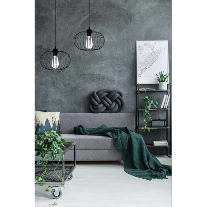 Kattokruunu narulla BOCCA 2xE27/60W/230V