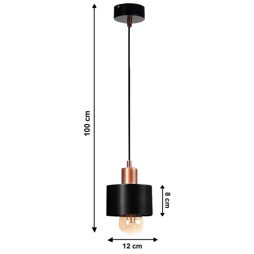 Kattokruunu narulla BODO 1xE27/60W/230V