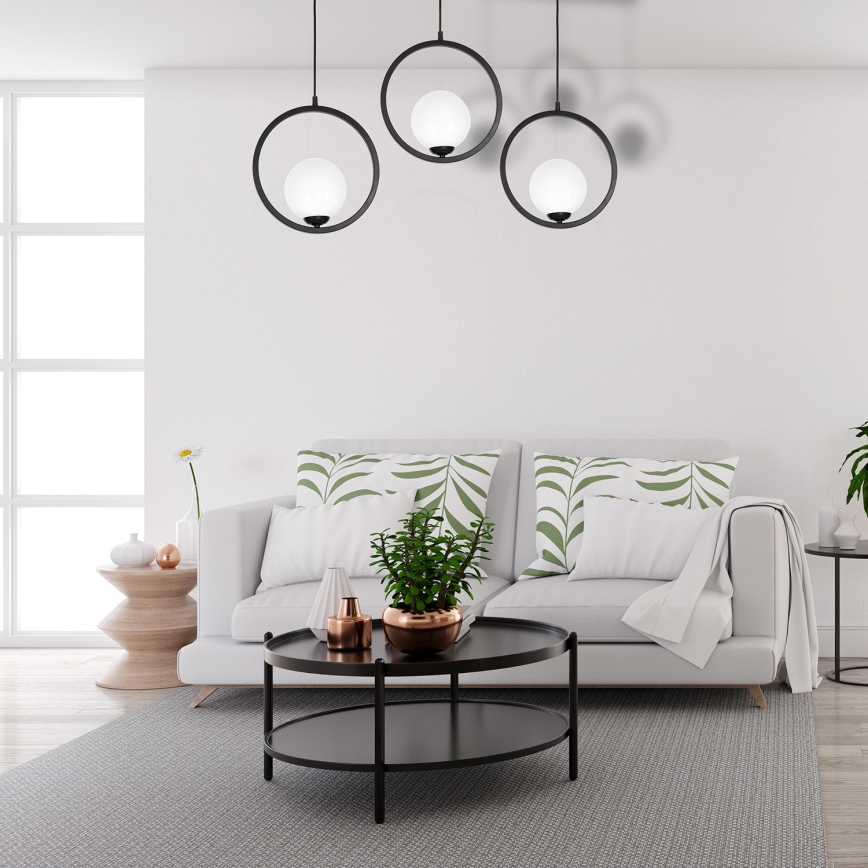 Kattokruunu narulla BOSTON 3xE14/40W/230V