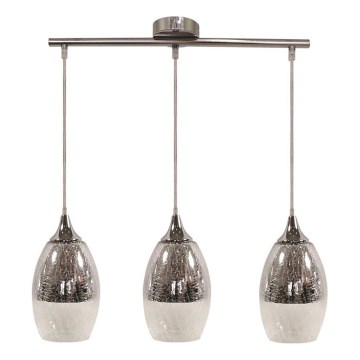 Kattokruunu narulla CELIA 3xE27/60W/230V