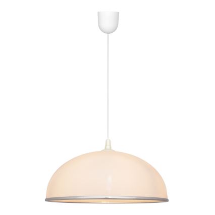 Kattokruunu narulla CIRCLE 1xE27/15W/230V valkoinen