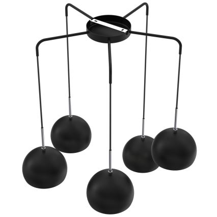 Kattokruunu narulla COOL 5xE27/60W/230V