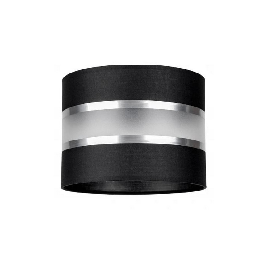 Kattokruunu narulla CORAL 3xE27/60W/230V musta