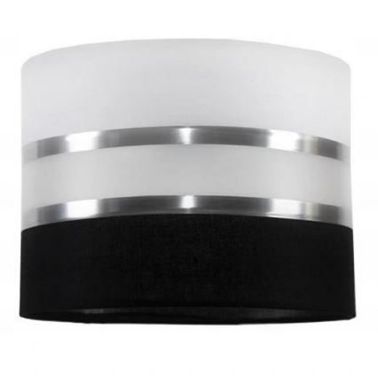 Kattokruunu narulla CORAL 3xE27/60W/230V mustavalkoinen