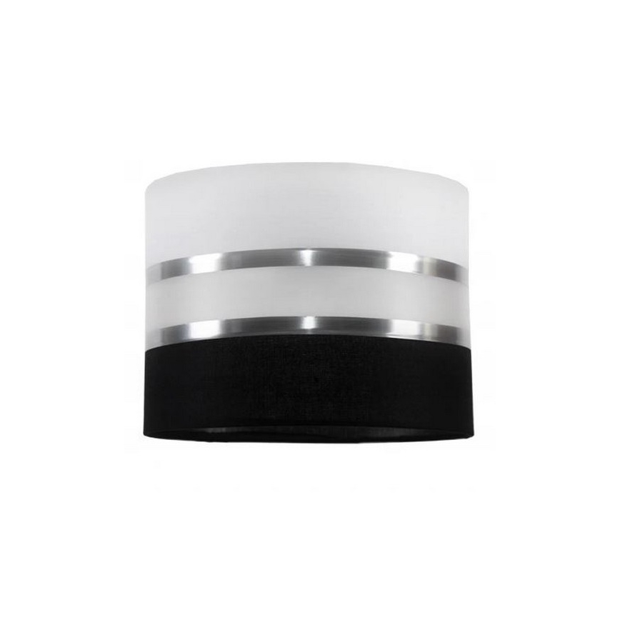 Kattokruunu narulla CORAL 3xE27/60W/230V mustavalkoinen