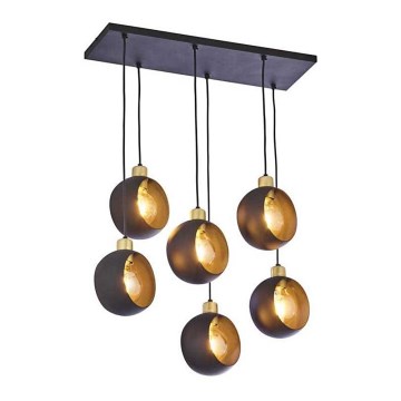 Kattokruunu narulla CYKLOP 6xE27/60W/230V