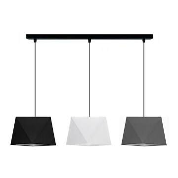 Kattokruunu narulla DIAMENT 3xE27/60W/230V