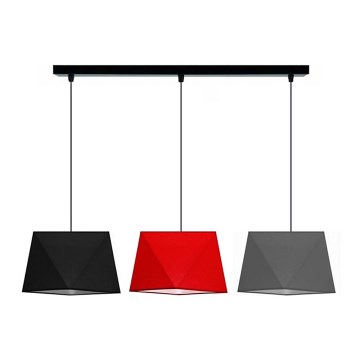 Kattokruunu narulla DIAMENT 3xE27/60W/230V