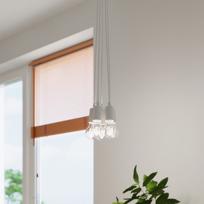 Kattokruunu narulla DIEGO 1xE27/60W/230V