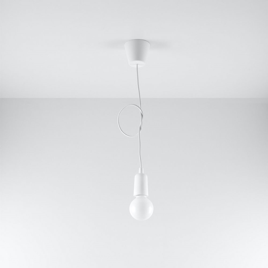 Kattokruunu narulla DIEGO 1xE27/60W/230V