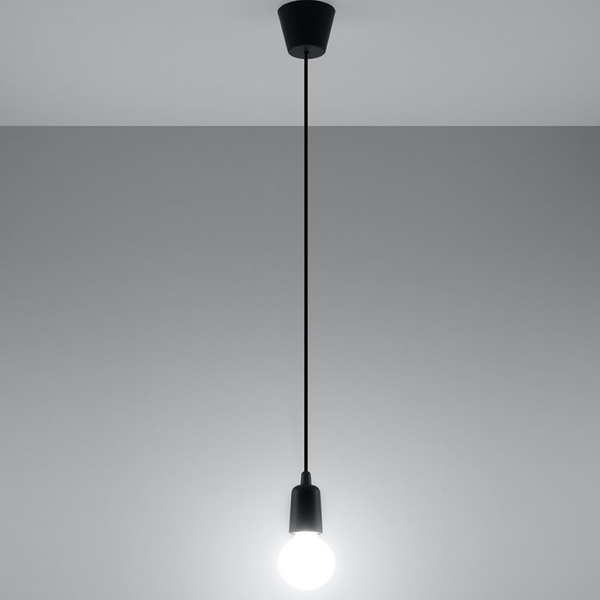 Kattokruunu narulla DIEGO 1xE27/60W/230V