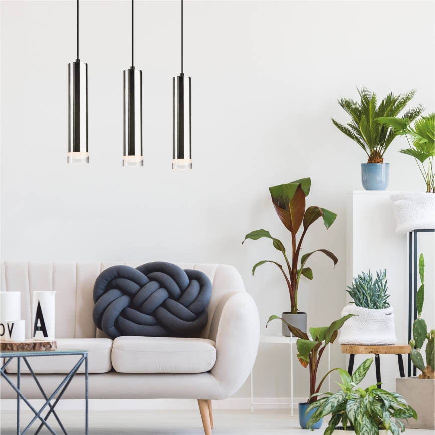 Kattokruunu narulla DIEGO 3xE27/60W/230V