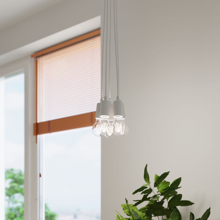 Kattokruunu narulla DIEGO 3xE27/60W/230V