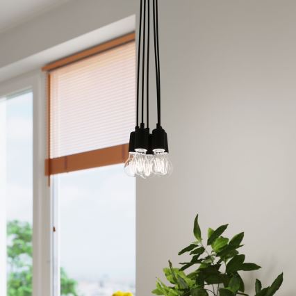 Kattokruunu narulla DIEGO 3xE27/60W/230V