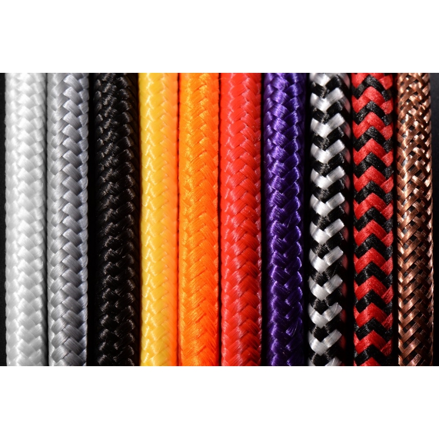 Kattokruunu narulla EDISON 1xE27/60W/230V musta