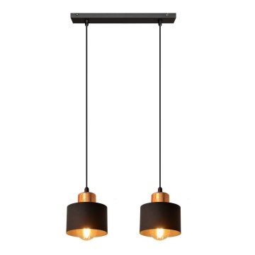 Kattokruunu narulla EDISON 2xE27/15W/230V