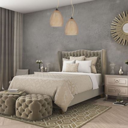 Kattokruunu narulla FIJI 1xE27/60W/230V