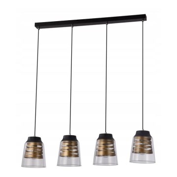 Kattokruunu narulla FRESNO 4xE27/60W/230V