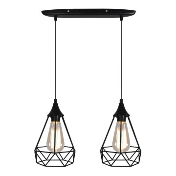 Kattokruunu narulla GRAF 2xE27/60W/230V