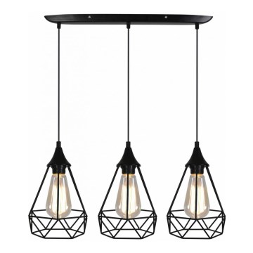 Kattokruunu narulla GRAF 3xE27/60W/230V