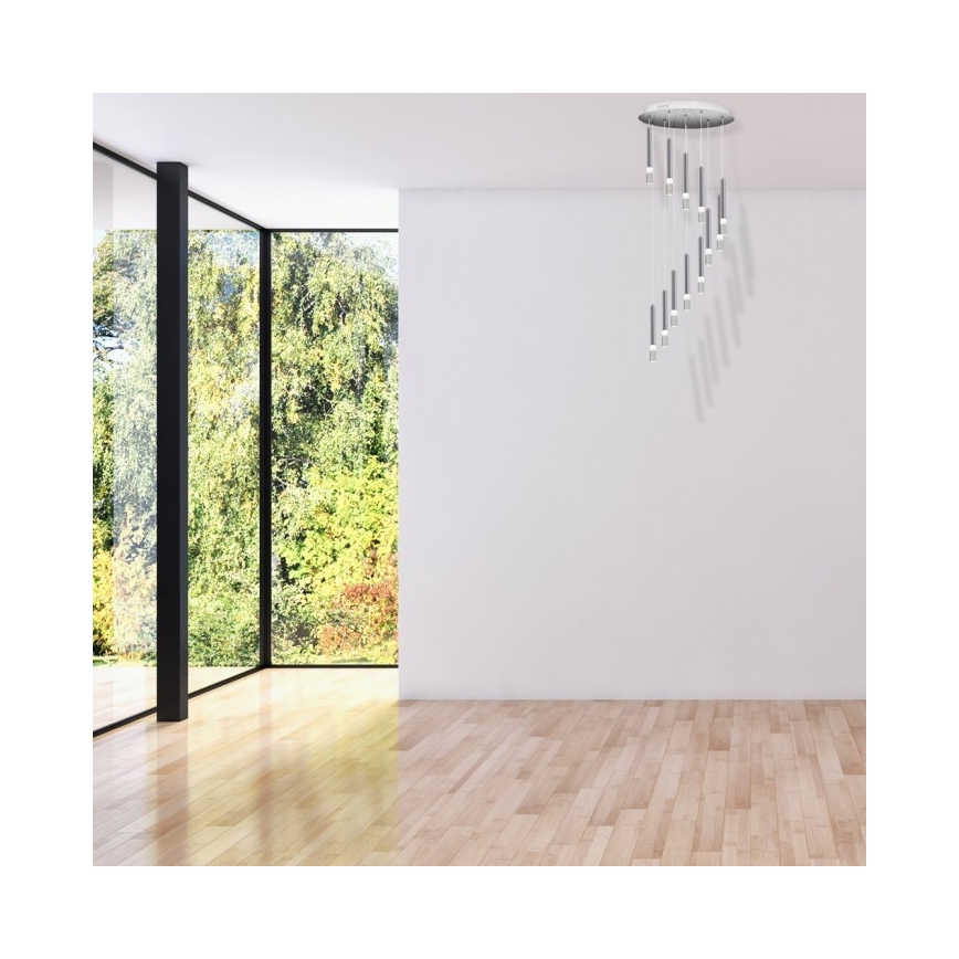 Kattokruunu narulla ICE 12xLED/1W/230V