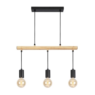 Kattokruunu narulla IZZY 3xE27/60W/230V