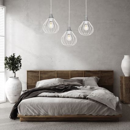 Kattokruunu narulla KANE 3xE27/60W/230V