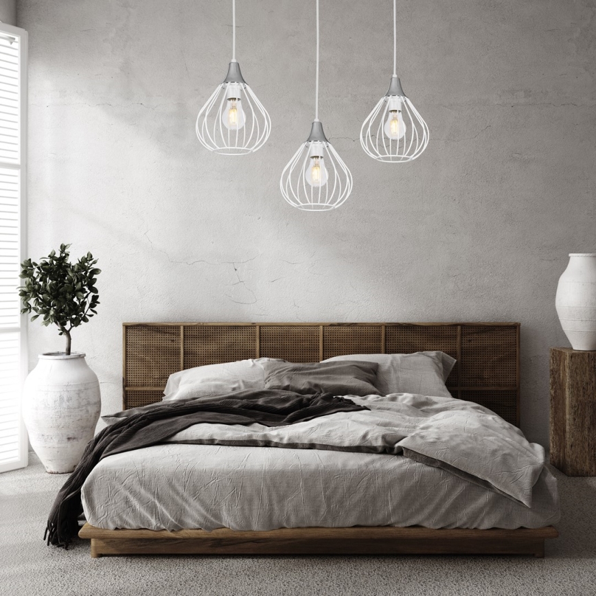 Kattokruunu narulla KANE 3xE27/60W/230V