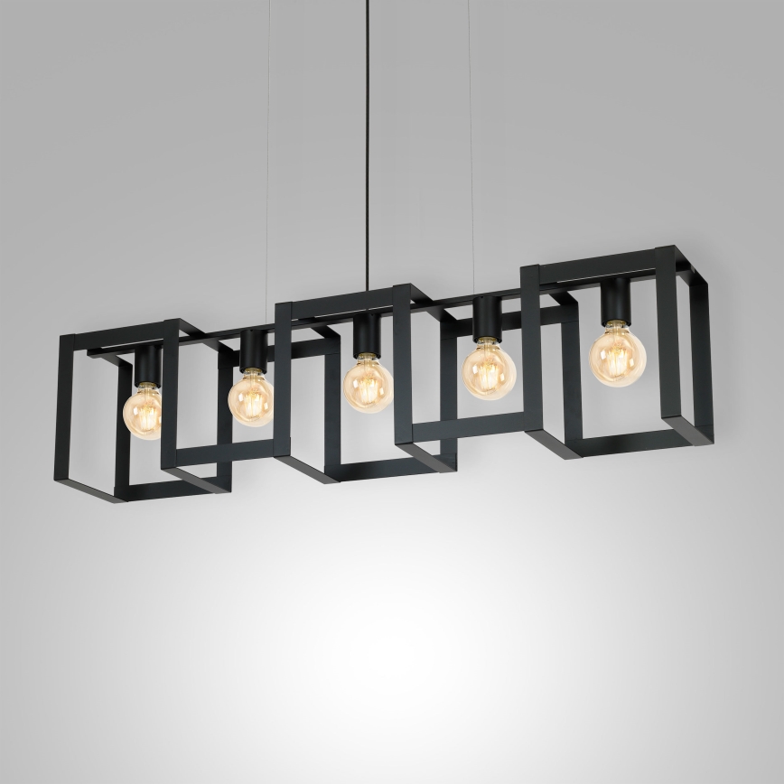 Kattokruunu narulla KARTEL 5xE27/60W/230V