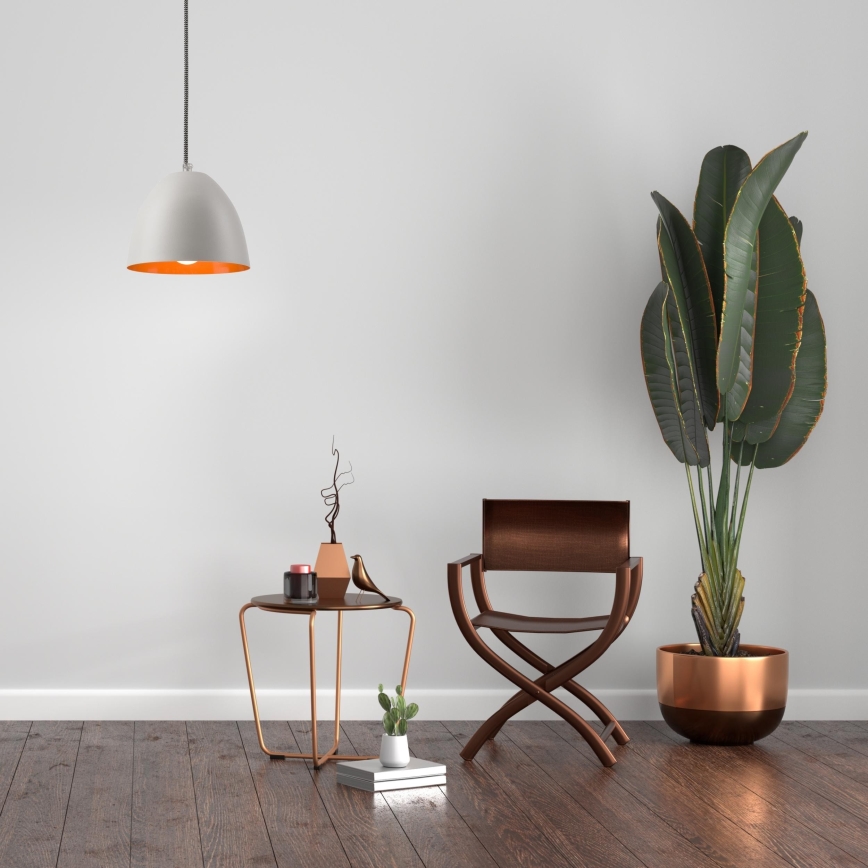 Kattokruunu narulla LIVIA 1xE27/60W/230V