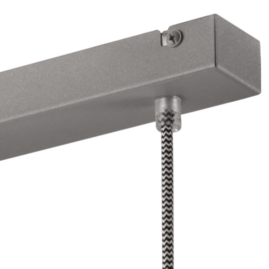 Kattokruunu narulla LIVIA 3xE27/60W/230V