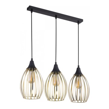 Kattokruunu narulla LIZA 3xE27/60W/230V