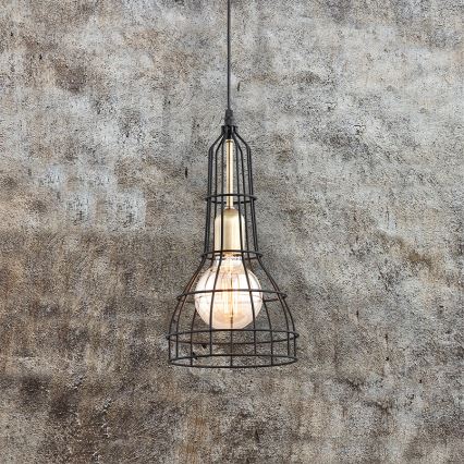 Kattokruunu narulla LONG 1xE27/60W/230V