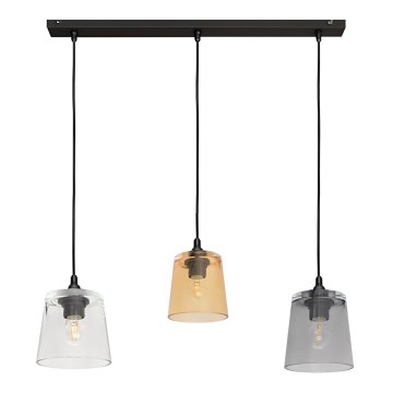 Kattokruunu narulla LUCEA 3xE27/15W/230V