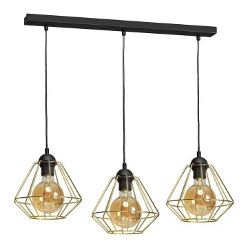 Kattokruunu narulla LUPO 3xE27/60W/230V