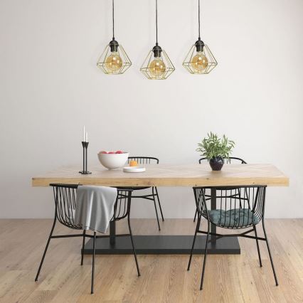 Kattokruunu narulla LUPO 3xE27/60W/230V