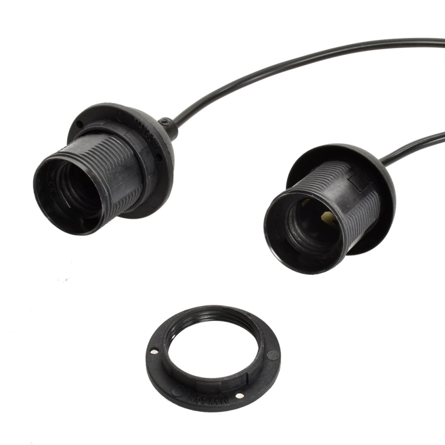 Kattokruunu narulla LUPO 3xE27/60W/230V