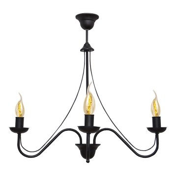 Kattokruunu narulla MALBO II 3xE14/10W/230V