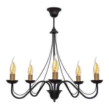 Kattokruunu narulla MALBO III 5xE14/60W/230V