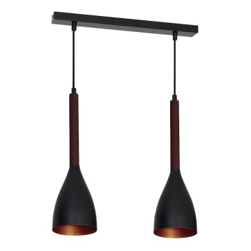 Kattokruunu narulla MUZA 2xE27/60W/230V